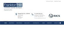 Tablet Screenshot of franktonhill.co.uk